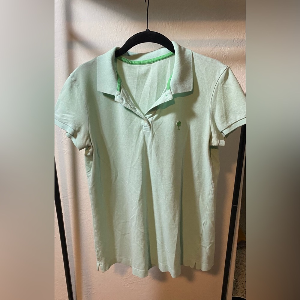 Lilly Pulitzer polo shirt sz medium